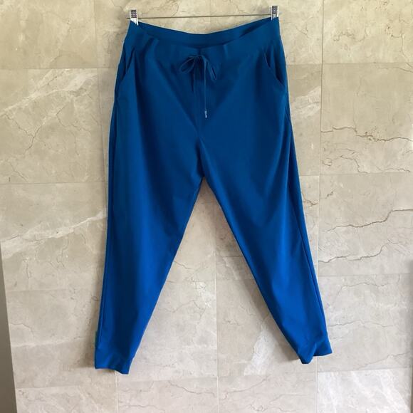 Greyson Womens Phoenix Joggers Large Blue Bird, Athleisure Activewear Pants $160 - Picture 2 of 12